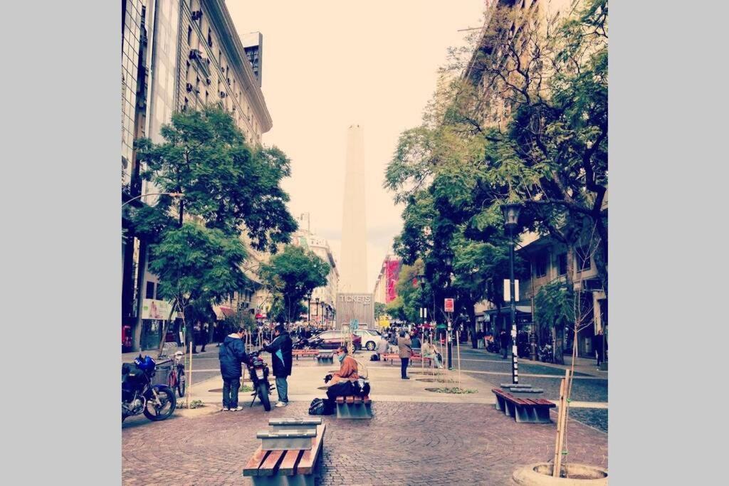 부에노스아이레스 Departamento Ubicacion Unica. Zona Obelisco. 아파트 외부 사진